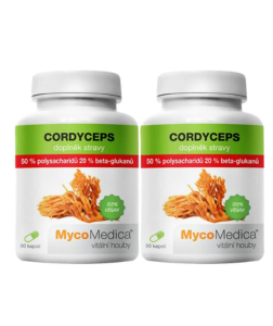 MycoMedica Cordyceps 50 % 2x 90 cps.
