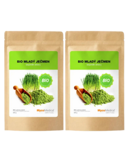 MycoMedica Mladý ječmen BIO 2x 200 g