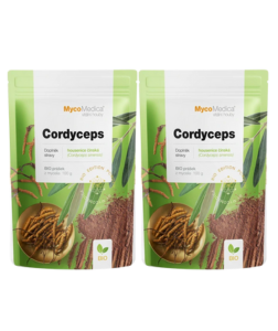 MycoMedica Cordyceps prášek BIO 2x 100 g