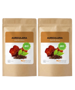 MycoMedica Auricularia prášek BIO 2x 100 g