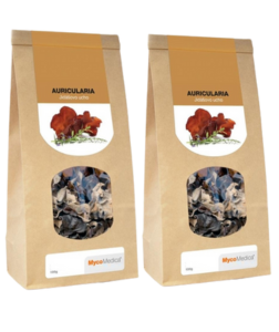 MycoMedica Auricularia sušená 2x 100 g
