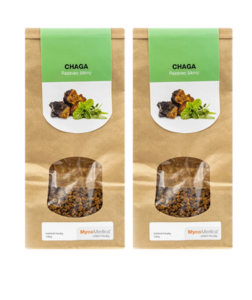 MycoMedica Chaga sušená 2x 100 g