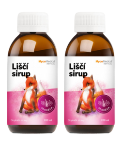 MycoMedica Liščí sirup 2x 200 ml