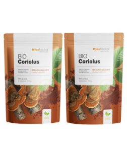 MycoMedica BIO Coriolus - prášek 2x 100 g