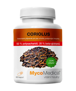 MycoMedica Coriolus 50% 90 cps.