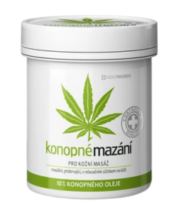 MedicProgress Konopné mazání 10% 250 ml
