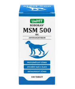MedicProgress Roboran MSM 500 pro psy 100 ks