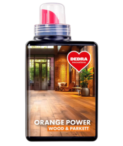 Dedra ORANGE POWER WOOD a PARKETT Ekologický koncentrát na mytí dřevěných a plovoucích podlah 500 ml