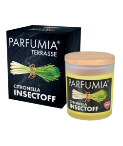 Dedra CITRONELLA INSECTOFF venkovní sójová svíčka PARFUMIA 250 ml