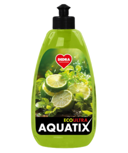 Dedra AQUATIX Rostlinný koncentrát na nádobí BERGAMOT a LEMON 500 ml