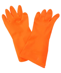 Dedra GoEco Opakovaně použitelné gumové rukavice na úklid a práci s čisticími prostředky 1 pár