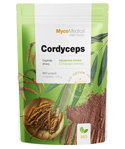 MycoMedica Cordyceps prášek BIO 100 g