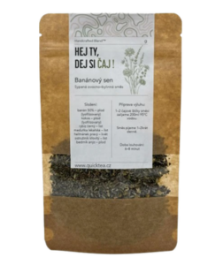 QuickTea Banánový sen – ovocno-bylinný čaj