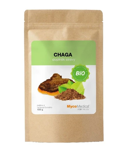 MycoMedica Chaga prášek BIO 100 g