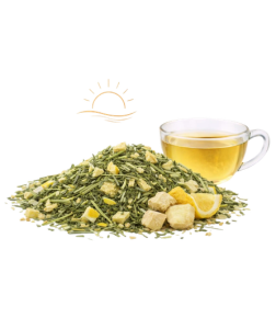 QuickTea Citronové ráno – zelený čaj se zázvorem