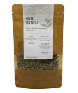 QuickTea Zelený čaj se zázvorem – zelený čaj