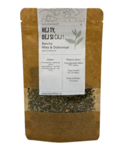 QuickTea Bancha – Máta & Dobromysl