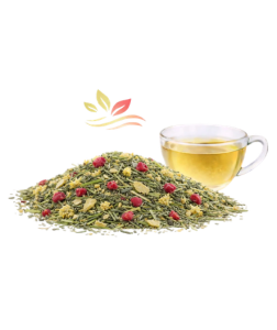 QuickTea Zelená malina – zelený čaj