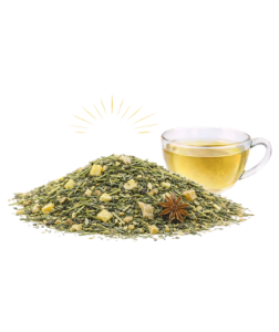 QuickTea Sencha s citrónem – zelený čaj