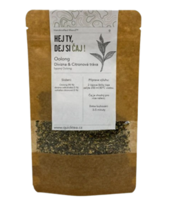 QuickTea Oolong – Divizna & Citronová tráva