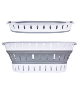 Dedra COMPACTOR XXL skládací koš na prádlo 61 cm perforovaný koš na špinavé prádlo 1 ks