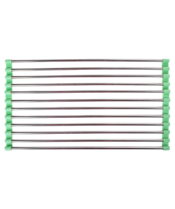 Dedra GENIUS rolovací odkapávač nad dřez nerez & silikon 50 × 28 cm 1 ks