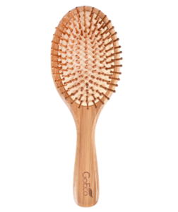 Dedra GoEco velký bambusový kartáč na vlasy 23 cm masážní hroty 1 ks