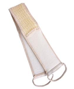 Dedra GoEco masážní sisalový pás na mytí zad přírodní péče o pokožku 70 cm 1 ks