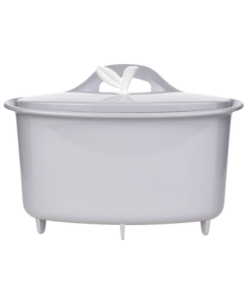 Dedra PRAKTIK odkapávač na příbory & kuchyňské náčiní s víkem & madlem 1 ks