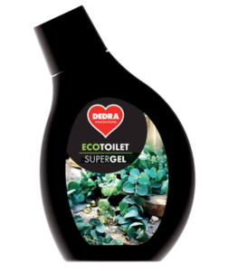 Dedra SUPERGEL WC hustý gel na WC, bidety & pisoáry vůně EUCALYPTUS ECOTOILET 500 ml