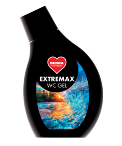 Dedra EXTREMAX extra hustý čisticí gel na WC, bidety & pisoáry | silný účinek & vůně ATLANTIC OCEAN 500 ml