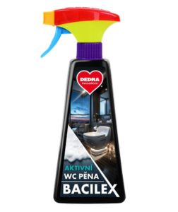 Dedra WC pěna na mísu, sedátko & okolí toalety BACILEX 500 ml