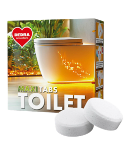 Dedra MAXI TABS TOILET EKO samočisticí tablety do WC, odtoku & odpadu 2 ks