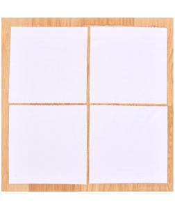 Dedra BRILEX ultra jemné mikrovláknové utěrky na brýle & optiku bílé 15 × 15 cm 4 ks