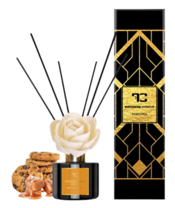 Dedra COOKIES & SALTED CARAMEL difuzér s FLOW květinou & tyčinkami PARFUMIA 