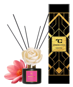 Dedra MAGNOLIA WOOD difuzér s FLOW květinou & tyčinkami PARFUMIA 