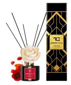 Dedra POPPY MEADOW difuzér s FLOW květinou & tyčinkami PARFUMIA 