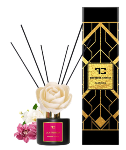 Dedra LILA FASHION difuzér s FLOW květinou & tyčinkami PARFUMIA 