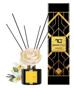 Dedra FLEUR DE VANILLE difuzér s FLOW květinou & tyčinkami PARFUMIA