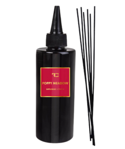 Dedra POPPY MEADOW náhradní náplň do difuzéru FLOW & tyčinky PARFUMIA 200 ml