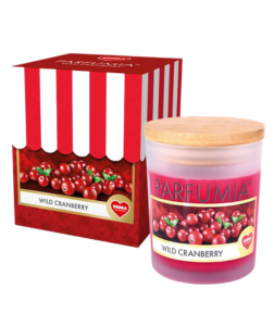 Dedra WILD CRANBERRY sójová vonná svíčka PARFUMIA 250 ml