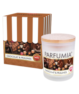 Dedra CHOCOLAT & PRALINES sójová vonná svíčka PARFUMIA 250 ml