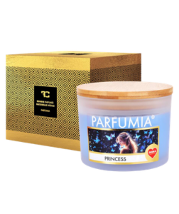 Dedra PRINCESS sójová svíčka 2 knoty PARFUMIA 400 ml