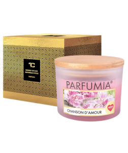 Dedra CHANSON D´AMOUR sójová svíčka 2 knoty PARFUMIA 400 ml