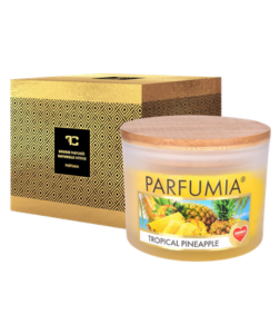 Dedra TROPICAL PINEAPPLE sójová svíčka 2 knoty PARFUMIA 400 ml