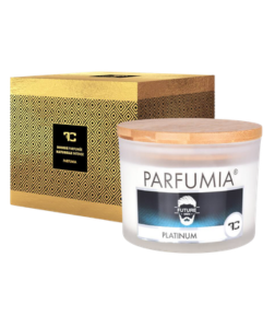 Dedra PLATINUM sójová svíčka 2 knoty PARFUMIA 400 ml