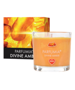 Dedra DIVINE AMBER votivní sójová svíčka PARFUMIA 55 ml