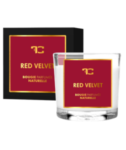 Dedra RED VELVET votivní sójová svíčka PARFUMIA 55 ml