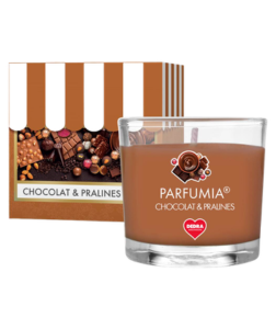 Dedra CHOCOLAT & PRALINES votivní sójová svíčka PARFUMIA 55 ml