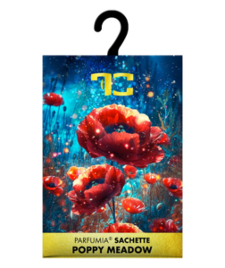 Dedra Vonná sašetka POPPY MEADOW závěsný vonný sáček PARFUMIA 8 g